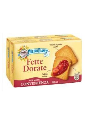 MULINO B.FETTE DORATE 72+72 GR.1260 PZ.8 - Carton de 8 pièces