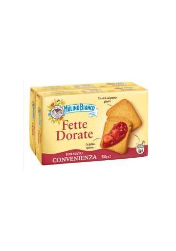 MULINO B.FETTE DORATE 72+72 GR.1260 PZ.8 - Carton de 8 pièces