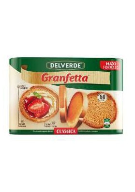 DELVERDE GRANFETTA CLASSICA T.80 GR600X5 - Carton de 5 pièces