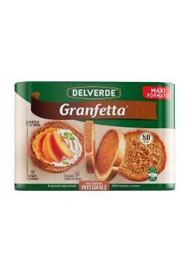 DELVERDE GRANFETTA INTEGRALE T80 GR600X5 - Carton de 5 pièces