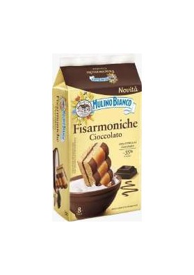 MULINO B.FISARMONICHE CACAO GR.296 PZ.9 - Carton de 9 pièces