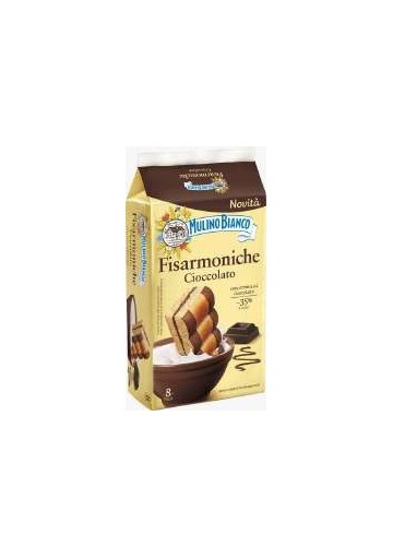 MULINO B.FISARMONICHE CACAO GR.296 PZ.9 - Carton de 9 pièces