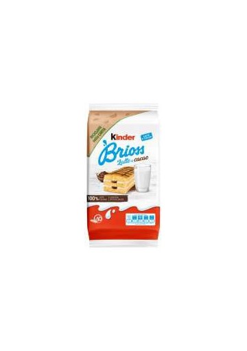 FERRERO KINDER BRIOSS LAT\CACAO GR280X12 - Carton de 12 pièces
