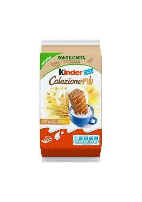 FERRERO KINDER COLAZIONE PIU' T.10 PZ.12 - Carton de 12 pièces