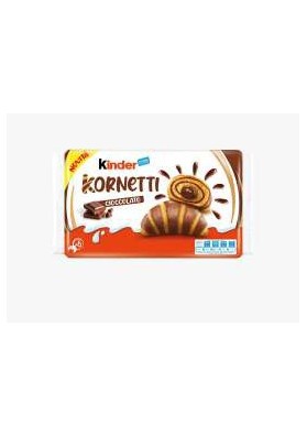 FERRERO KINDER KORNETTI CACAO GR.270X12 - Carton de 12 pièces