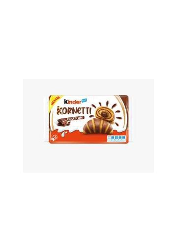 FERRERO KINDER KORNETTI CACAO GR.270X12 - Carton de 12 pièces