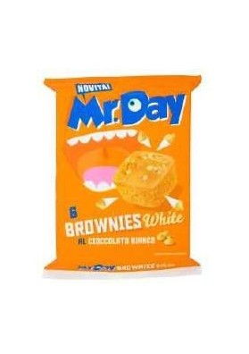 MR DAY BROWNIES CIOCC.BIANCO GR210 PZ.12 - Carton de 12 pièces