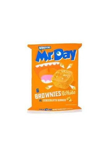 MR DAY BROWNIES CIOCC.BIANCO GR210 PZ.12 - Carton de 12 pièces