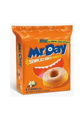 MR DAY CIAMBELLA VANIGLIA GR.320 PZ.8 - Carton de 8 pièces