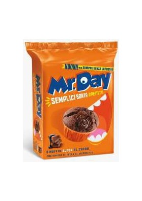MR DAY MUFFIN RIPIENO CIOCC.GR.300 PZ.10 - Carton de 10 pièces