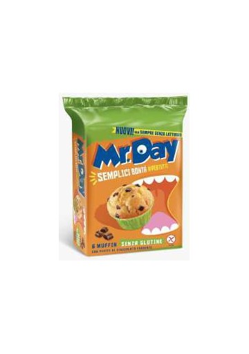 MR DAY MUFFIN SENZA GLUTINE GR.252 PZ.10 - Carton de 10 pièces