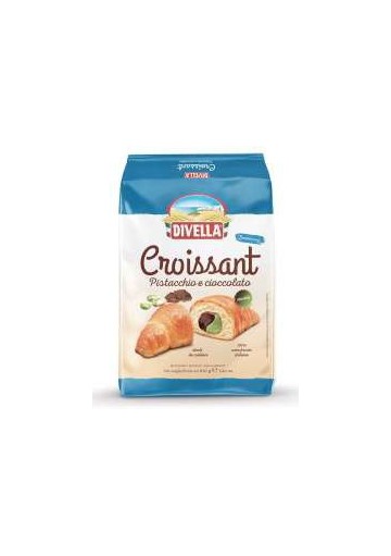 DIVELLA CORNETTI CIOCC\PISTAC.T5 GR210X8 - Carton de 8 pièces