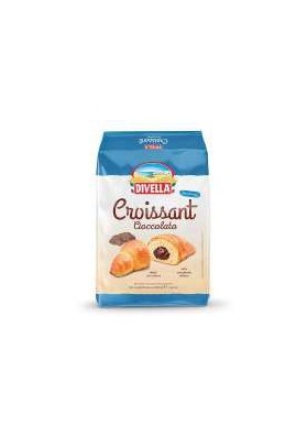 DIVELLA CORNETTI CIOCCOLATO T5 GR.210 X8 - Carton de 8 pièces