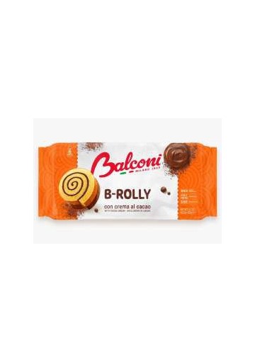 BALCONI B-ROLLY CON CREMA CACAO GR192X15 - Carton de 15 pièces