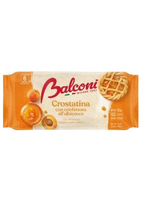 BALCONI CROSTATINE ALBICOCCA GR.240 PZ16 - Carton de 16 pièces