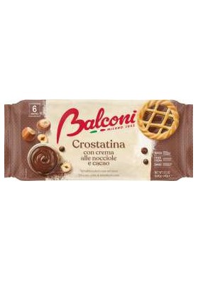BALCONI CROSTATINE CACAO GR.240 PZ.16 - Carton de 16 pièces