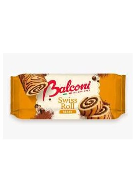 BALCONI ROLL FARCITO CACAO GR.250 PZ.12 - Carton de 12 pièces