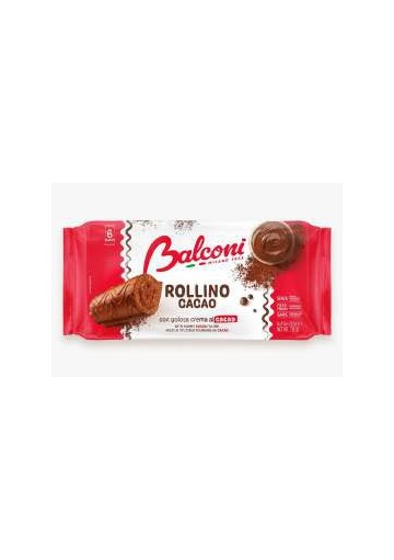 BALCONI ROLLINO CACAO GR.222 PZ.20 - Carton de 20 pièces