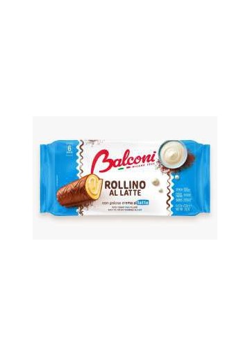 BALCONI ROLLINO LATTE GR.222 PZ.20 - Carton de 20 pièces