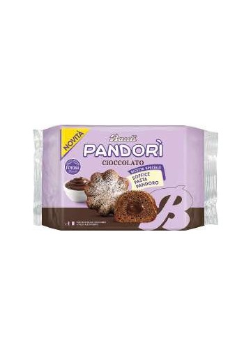 BAULI PANDORÌ DARK CIOCCOLATO GR.178X12 - Carton de 12 pièces