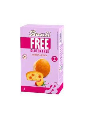 BAULI GLUTEN FREE TORTINA PESCA GR.140X8 - Carton de 8 pièces