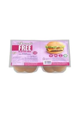 BAULI GLUTEN FREE PANINI HAMBUR.GR300X6 - Carton de 6 pièces