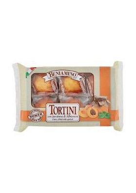 BENIAMINO TORTINI ALBICOCCA GR.250 PZ.14 - Carton de 14 pièces