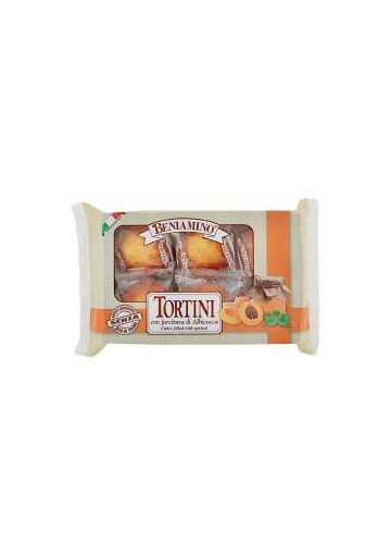 BENIAMINO TORTINI ALBICOCCA GR.250 PZ.14 - Carton de 14 pièces