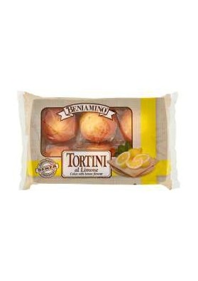 BENIAMINO TORTINI LIMONE GR.250 PZ.14 - Carton de 14 pièces