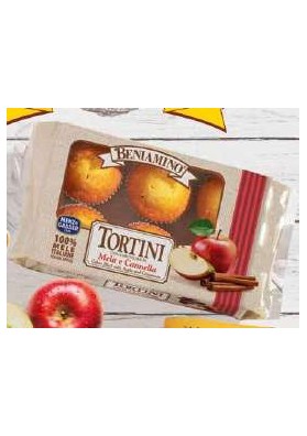 BENIAMINO TORTINI MELA\CANNELLA GR250X14 - Carton de 14 pièces