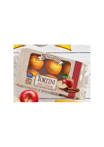 BENIAMINO TORTINI MELA\CANNELLA GR250X14 - Carton de 14 pièces