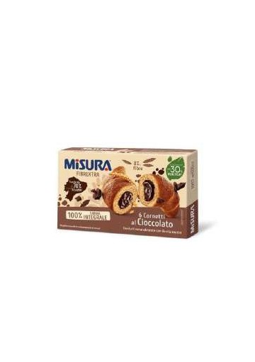 MISURA CORNETTI FIBREXTRA CIOCCOL.G308X8 - Carton de 8 pièces