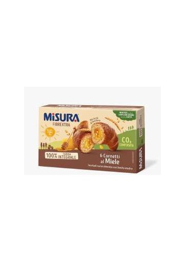 MISURA CORNETTI FIBRAEXTRA MIELE PZ.8 - Carton de 8 pièces