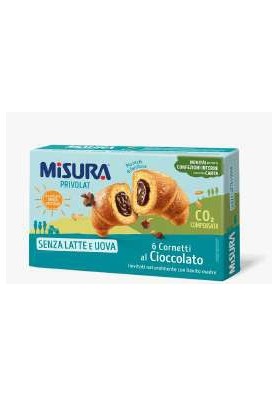 MISURA CORNETTI PRIVOLAT CACAO GR298 X 8 - Carton de 8 pièces