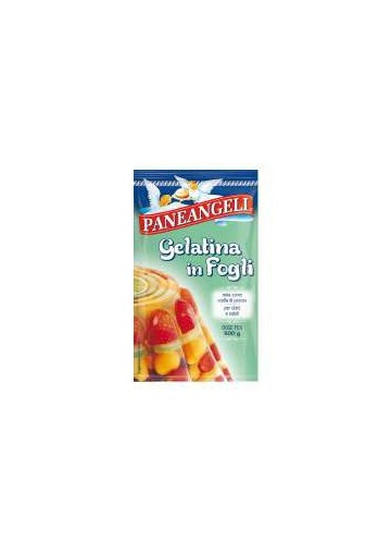 PANEANGELI GELATINA FOGLI GR.12 PZ.30 - Carton de 30 pièces