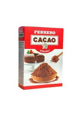 FERRERO CACAO AMARO GR.75 PZ.18 - Carton de 18 pièces