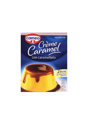 CAMEO CREME CARAMEL GR.200 PZ.8 - Carton de 8 pièces
