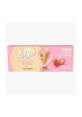 LAGO ROLL BREAK MAXI FRAGOLA GR.80 PZ.24 - Carton de 24 pièces