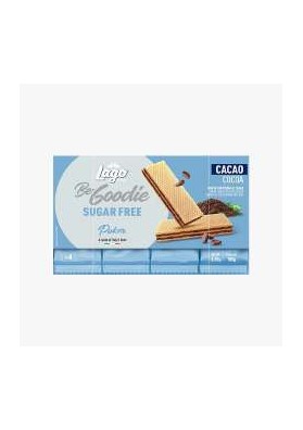 LAGO SUGAR FREE POKER CACAO GR45X4 PZ.16 - Carton de 16 pièces