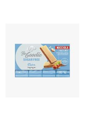 LAGO SUGAR FREE POKER NOCCIOLA GR45X4X16 - Carton de 16 pièces
