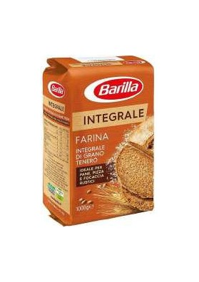 BARILLA FARINA INTEGRALE DI GRANO KG1X10 - Carton de 10 pièces
