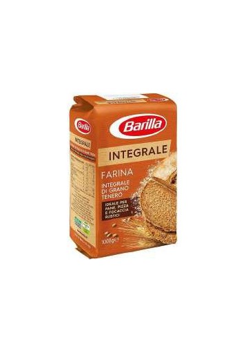 BARILLA FARINA INTEGRALE DI GRANO KG1X10 - Carton de 10 pièces