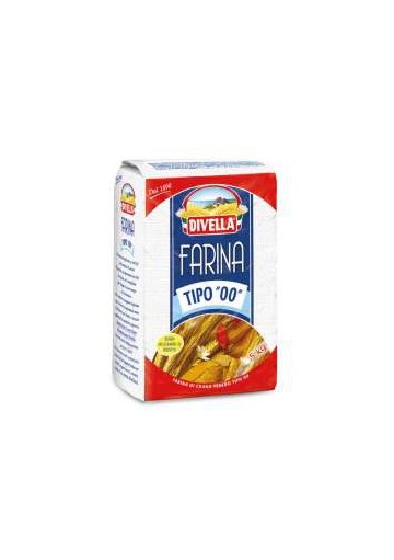 DIVELLA FARINA 00 KG.1 PZ.10 - Carton de 10 pièces