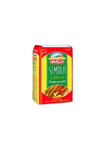 DIVELLA SEMOLA RIMACINATA KG 1 PZ.10 - Carton de 10 pièces