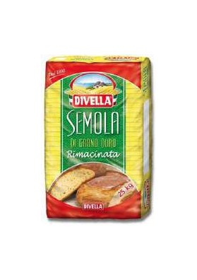 DIVELLA SEMOLA RIMACINATA KG 25 PZ.1