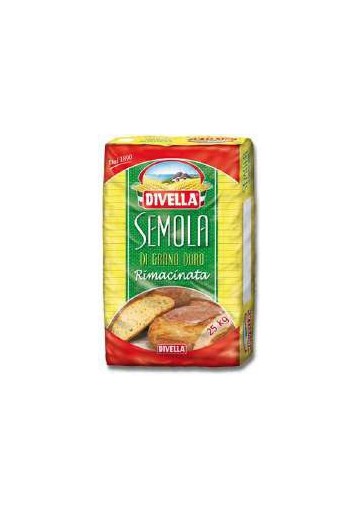 DIVELLA SEMOLA RIMACINATA KG 25 PZ.1
