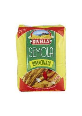 DIVELLA SEMOLA RIMACINATA KG.5 PZ.3 - Carton de 3 pièces