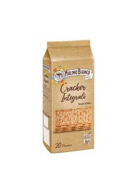 MULINO B.CRACKERS INTEGRALI GR.500 PZ.9 - Carton de 9 pièces