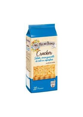 MULINO B.CRACKERS NON SALATI GR.500 PZ.9 - Carton de 9 pièces