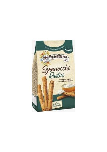 MULINO B.SGRANOCCHI RUSTICI GR.200 PZ.12 - Carton de 12 pièces
